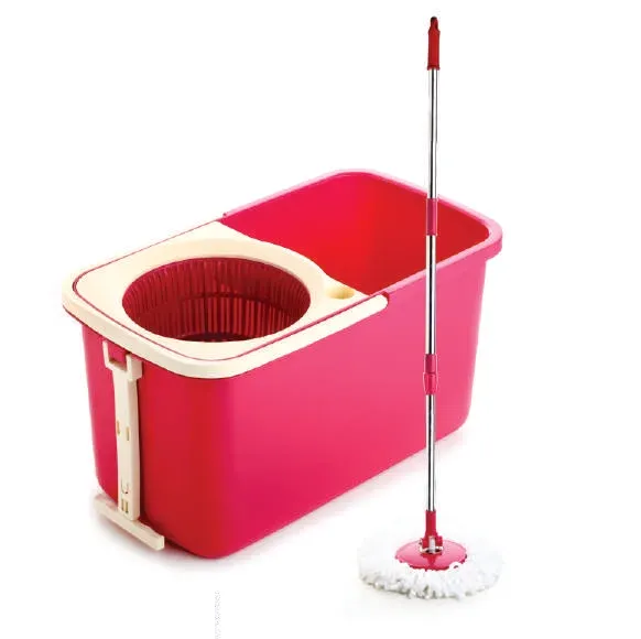 Apex Easy Clean Plastic Spin Mop — Cleaning & Bath