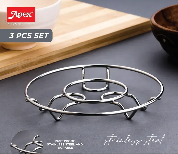 Apex S.S. Wire Hot-Mat — Bowls, Cutlery & Serving