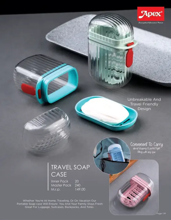 Apex Travel Soap Case — Cleaning & Bath