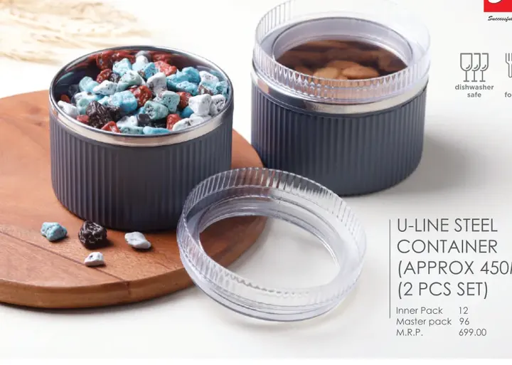 Apex U-Line Steel Container — Containers & Jars