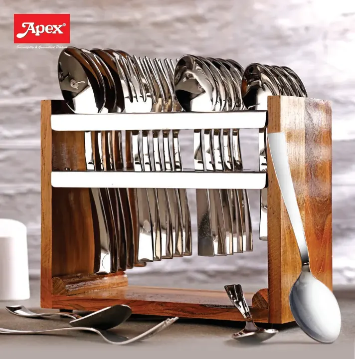 Apex Wooden Cutlery Set — Bowls, Cutlery & Serving