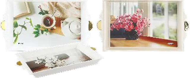 Nayasa Auris Tray Set — Serving Trays