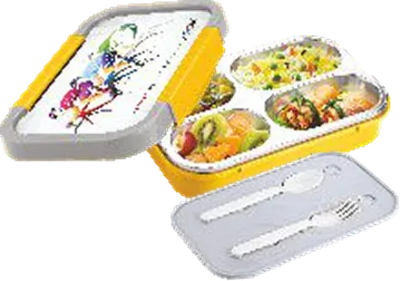 Nayasa Autobot Lunch Box Big — Insulated Lunch Box with Steel Inner