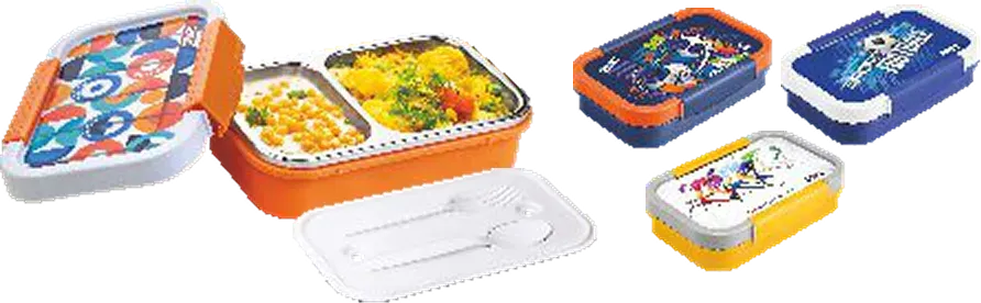 Nayasa Autobot Lunch — Insulated Lunch Box with Steel Inner
