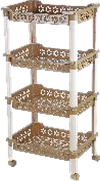 Nayasa Candy Rectangular Trolley — Non Food Storage & Utility