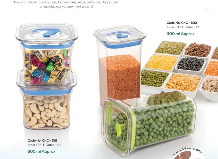 Coastal Fabio Container — Airtight Jars