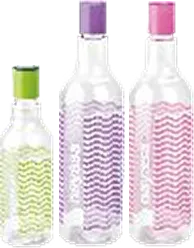 Nayasa Cool Tower Prtd — Single Piece PET Fridge Bottles