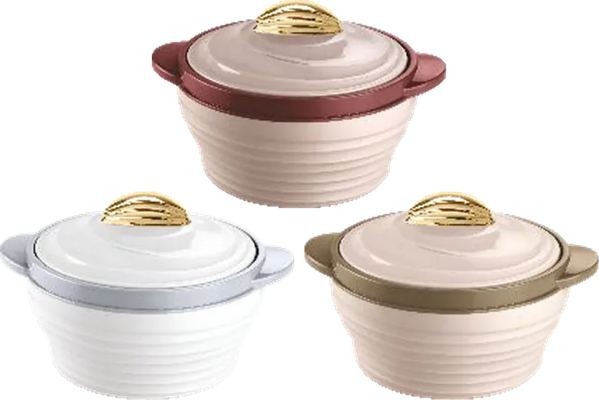 Nayasa Cornello Gold Deluxe — Insulated Casserole with Stainless Steel Inner
