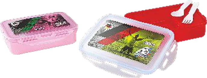 Nayasa Crazy — Plastic Lunch Boxes Non Insulated