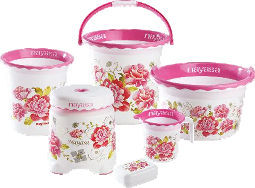Nayasa Crest Bathroom Super Set 6 Pcs — Bathroom Sets