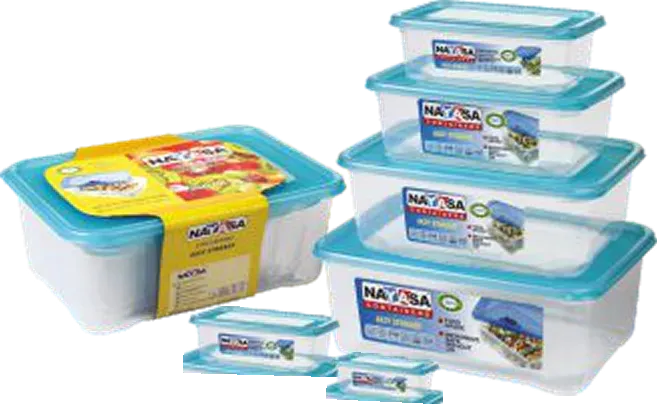 Nayasa Easy Storage — PP Storage / Stainless Steel Containers