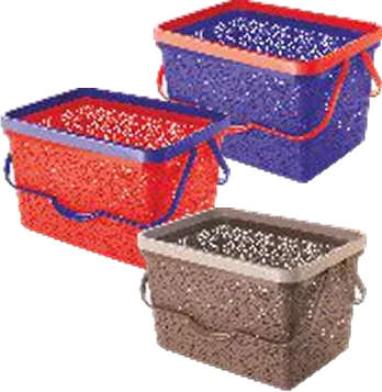 Nayasa Flower Super Market Basket 15 — Super Market Baskets