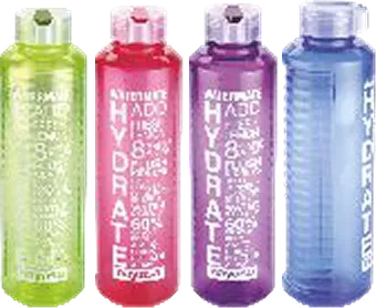 Nayasa Hydrate — PP Fridge Bottles for Hot & Cold Water