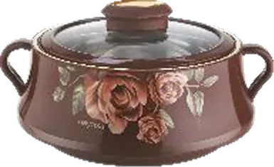 Nayasa Lorenzo Glass Lid — Insulated Casserole with Stainless Steel Inner