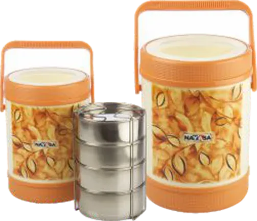 Nayasa Lunch Time — Insulated Office Tiffin