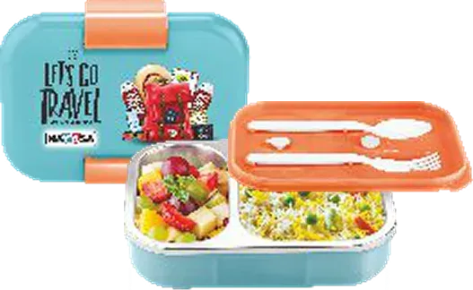 Nayasa Marco Lunch Box — Insulated Lunch Box with Steel Inner
