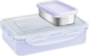 Nayasa Micro Steel Super Lock — Stainless Steel Kids Lunch Boxes