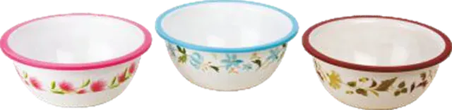 Nayasa Microfresh Round Bowl Deluxe — Microwave Safe Plates & Bowls