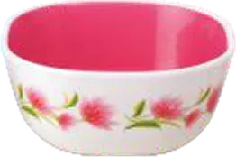Nayasa Microfresh Square Bowl Deluxe — Microwave Safe Plates & Bowls