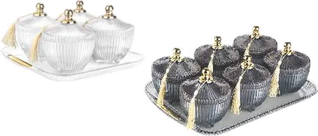 Nayasa Nebula Tray Set — Airtight Servers & Serving Sets