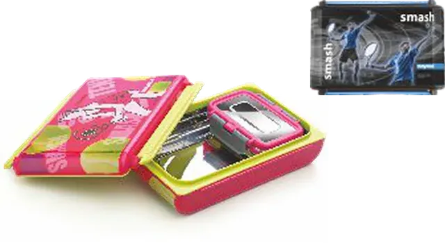 Nayasa Note Book Lunch Box — Insulated Lunch Box with Steel Inner