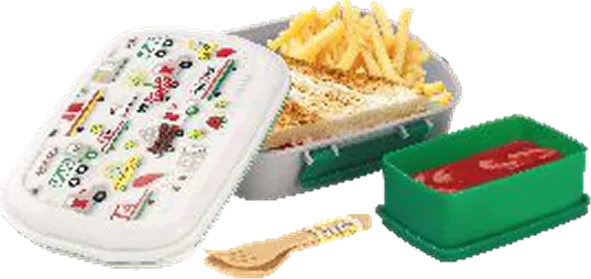 Nayasa On The Go Dlx — Plastic Lunch Boxes Non Insulated