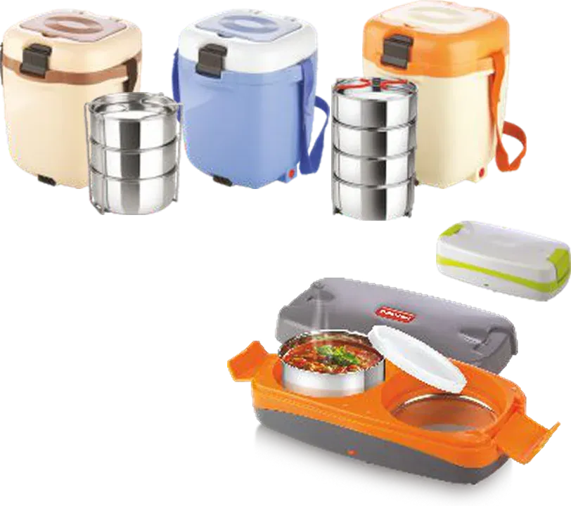 Nayasa Quick Heat Slim — Electric Heating Tiffin