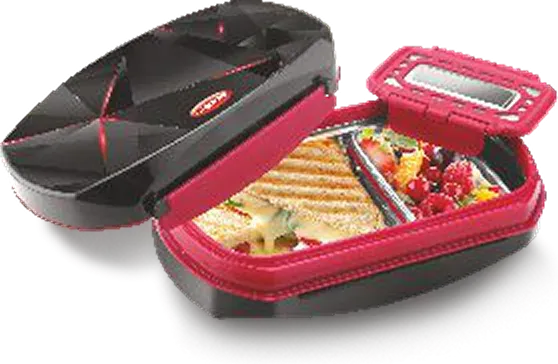 Nayasa Razor Lunch Box — Insulated Lunch Box with Steel Inner