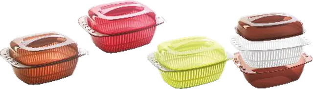 Nayasa Rectangular Fruit & Veg Strainer — Strainer Baskets