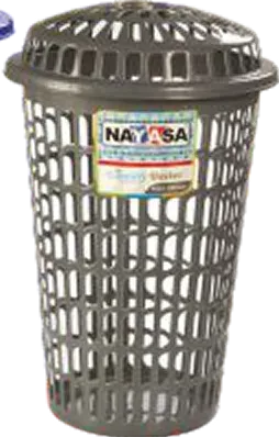 Nayasa Round Laundry Basket — Laundry Baskets