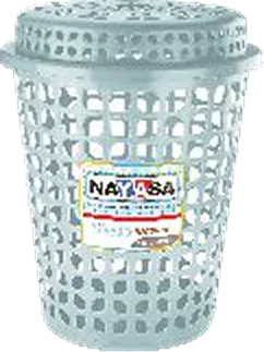Nayasa Round Petal Laundry Basket — Laundry Baskets