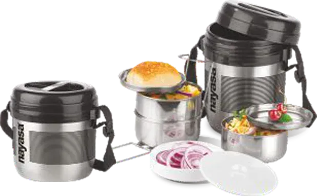 Nayasa Ruf & Tuf Dlx — Insulated Office Tiffin