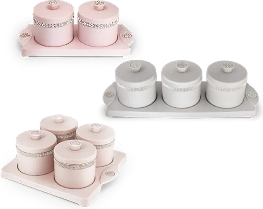 Nayasa Sapphire Tray Set — Airtight Servers & Serving Sets