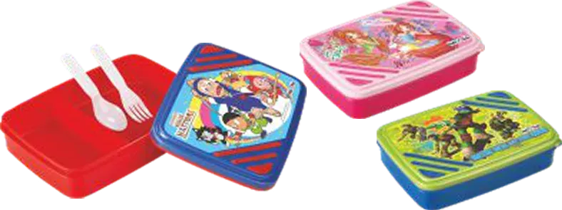 Nayasa Spill Guard No. 4 — Plastic Lunch Boxes Non Insulated