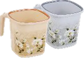 Nayasa Square Ring Marble — Mugs