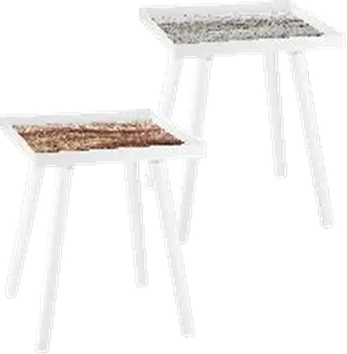 Nayasa Square Side Table — Stools, Tables & Chairs
