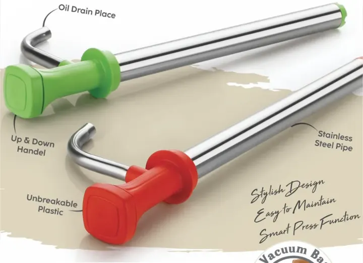 Supermom Hand Press Oil Pump — Oil Pourers