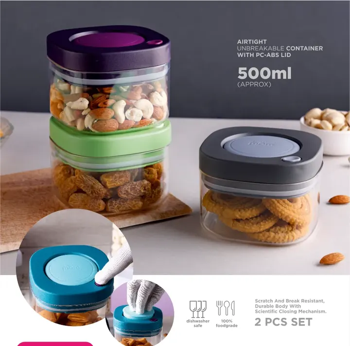 Supermom Liora Push Lock Container — Containers & Jars