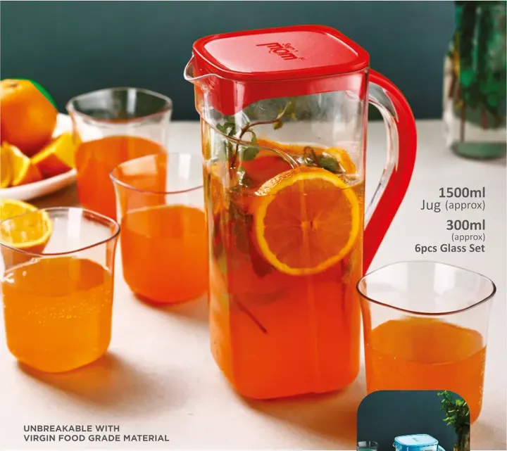 Supermom Marina Jug with Glass — Glasses & Jugs