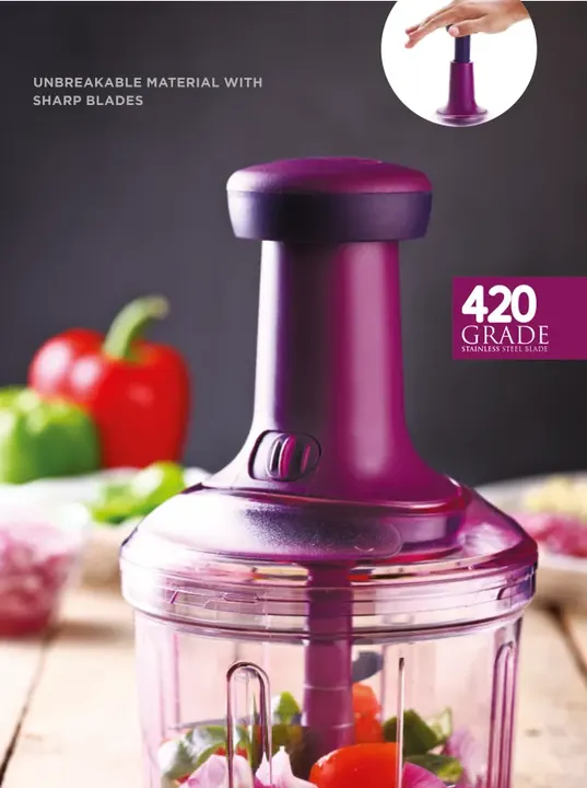 Supermom Push N Chop 2 in 1 Chopper — Choppers & Cutters