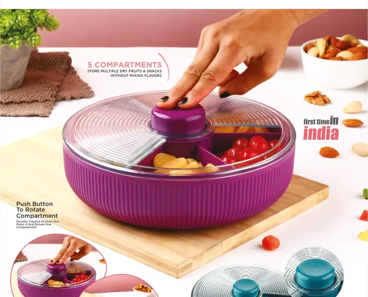 Supermom Spinner Dry Fruit Candy — Containers & Jars