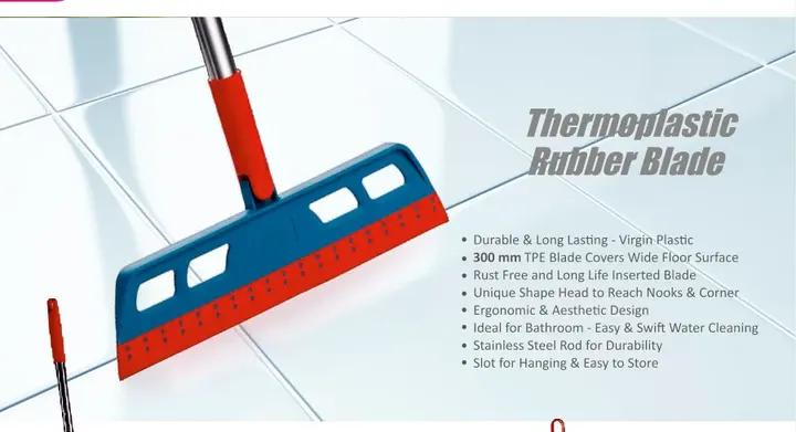 Supermom Telescopic Bathroom Wiper — Cleaning & Bath