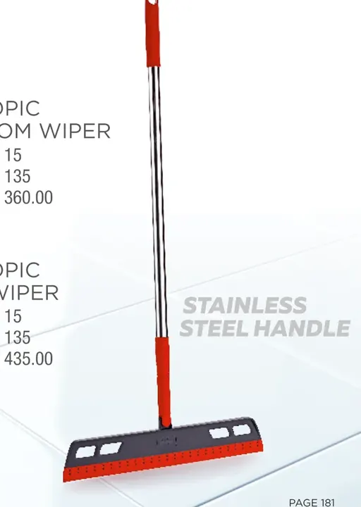 Supermom Telescopic Floor Wiper — Cleaning & Bath