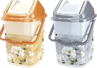 Nayasa Swing Bin Marble 114 — Two In One Bins