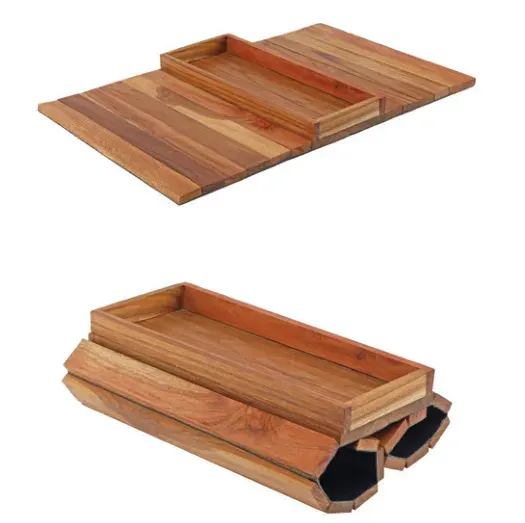Timberluxe Armrest Tray with Holder — Kitchen Tools